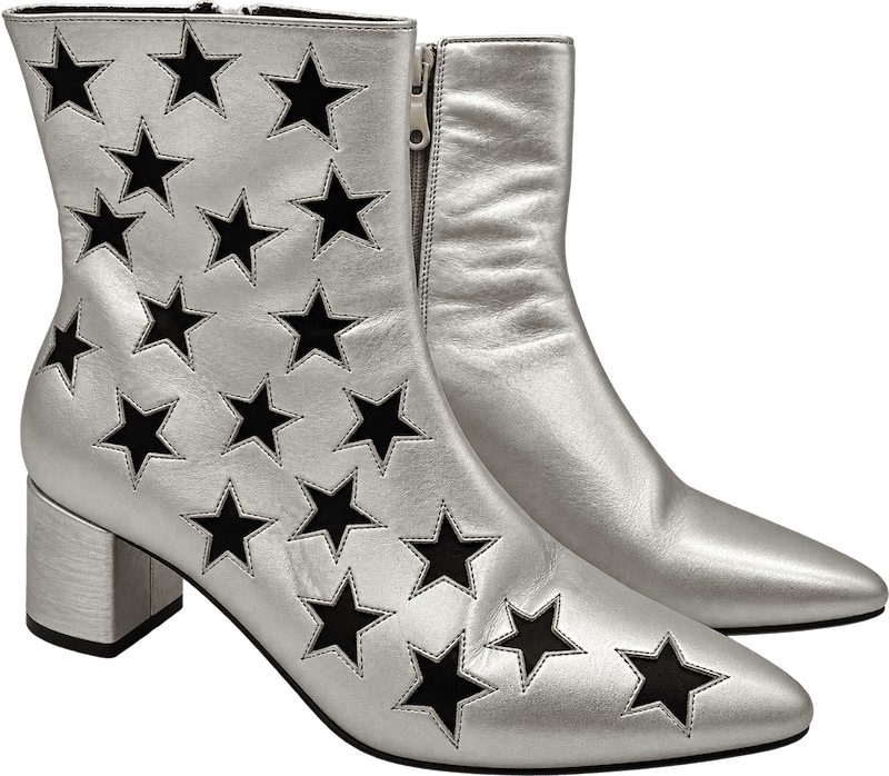 Silver Star Booties